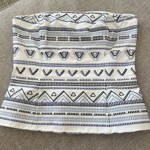 Size 2 White House black market tube top